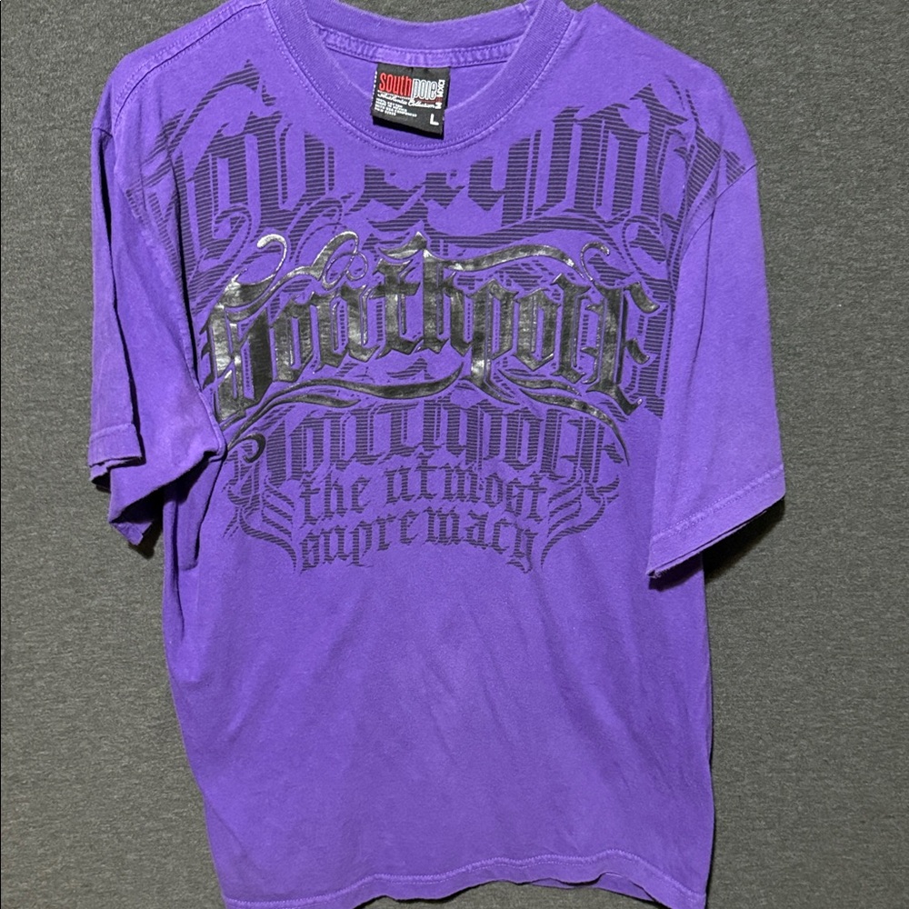 South Pole Purple Graphic Tee